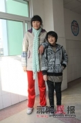 長(zhǎng)沙11歲女孩身高1.82米成校隊(duì)主力(圖)
